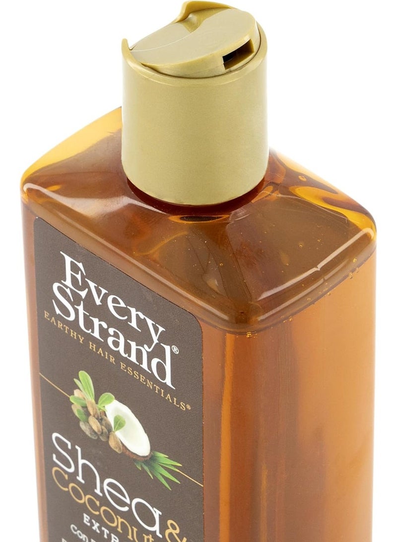 إيفري ستراند بلسم وشامبو مرطب بعمق بخلاصة زبدة الشيا وزيت جوز الهند، 399 مل - Image 3